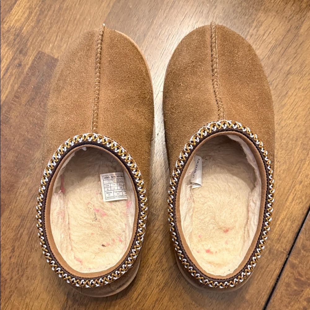 UGG Tan Suede Women's Slippers